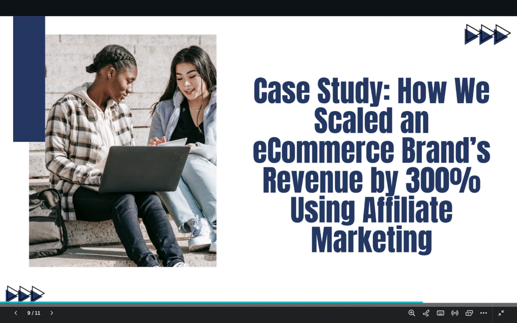 eCommerce Brand’s Revenue by 300% Using Affiliate Marketing