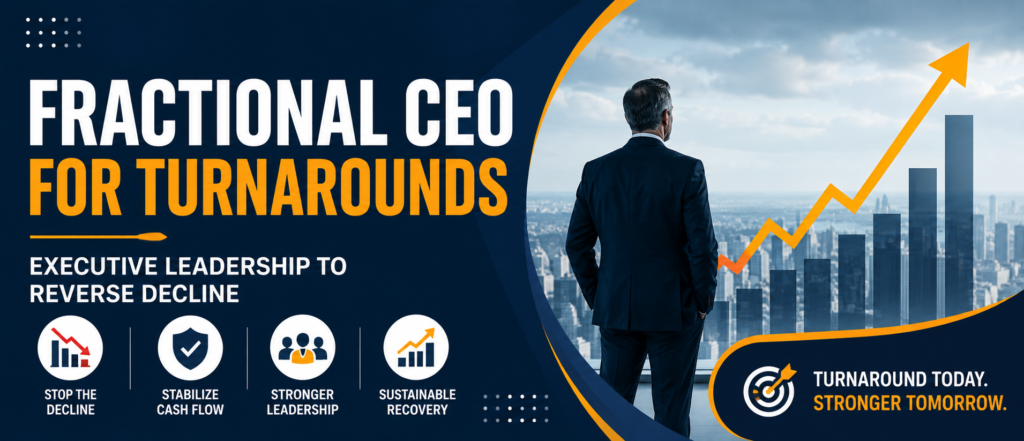 fractional CEO turnaround