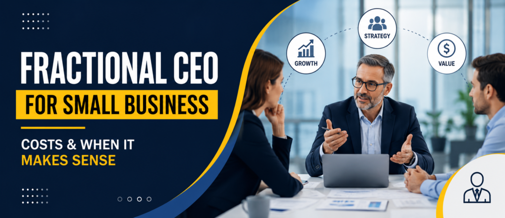 Fractional CEO for Small Business