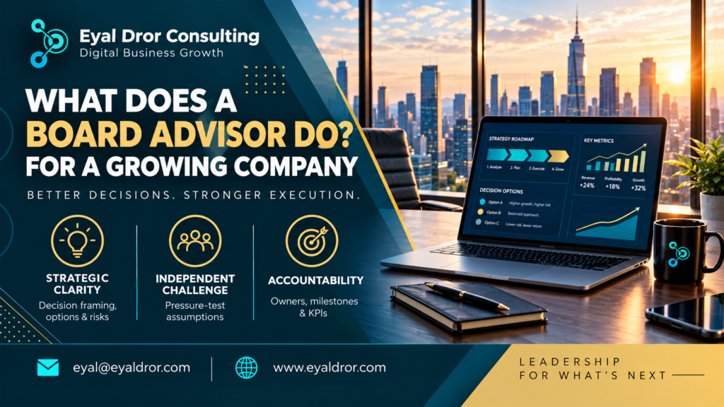 What Does a Board Advisor Do for a Growing Company?