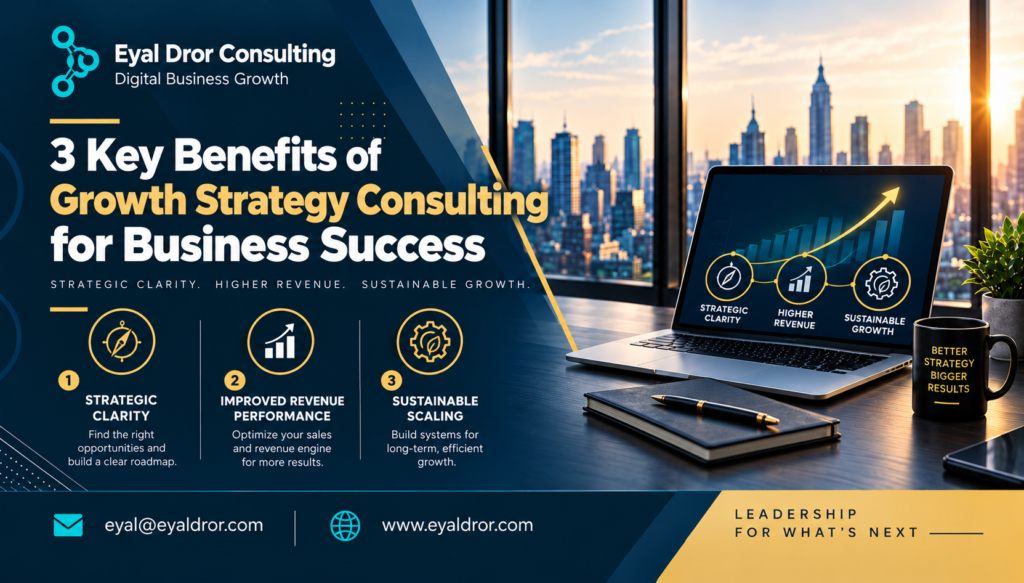 3 Key Benefits of Growth Strategy Consulting for Business Success