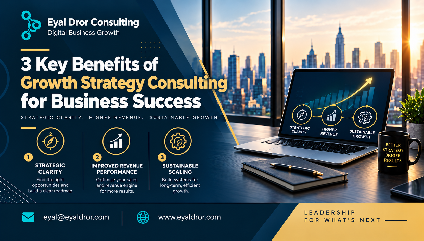 3 Key Benefits of Growth Strategy Consulting for Business Success